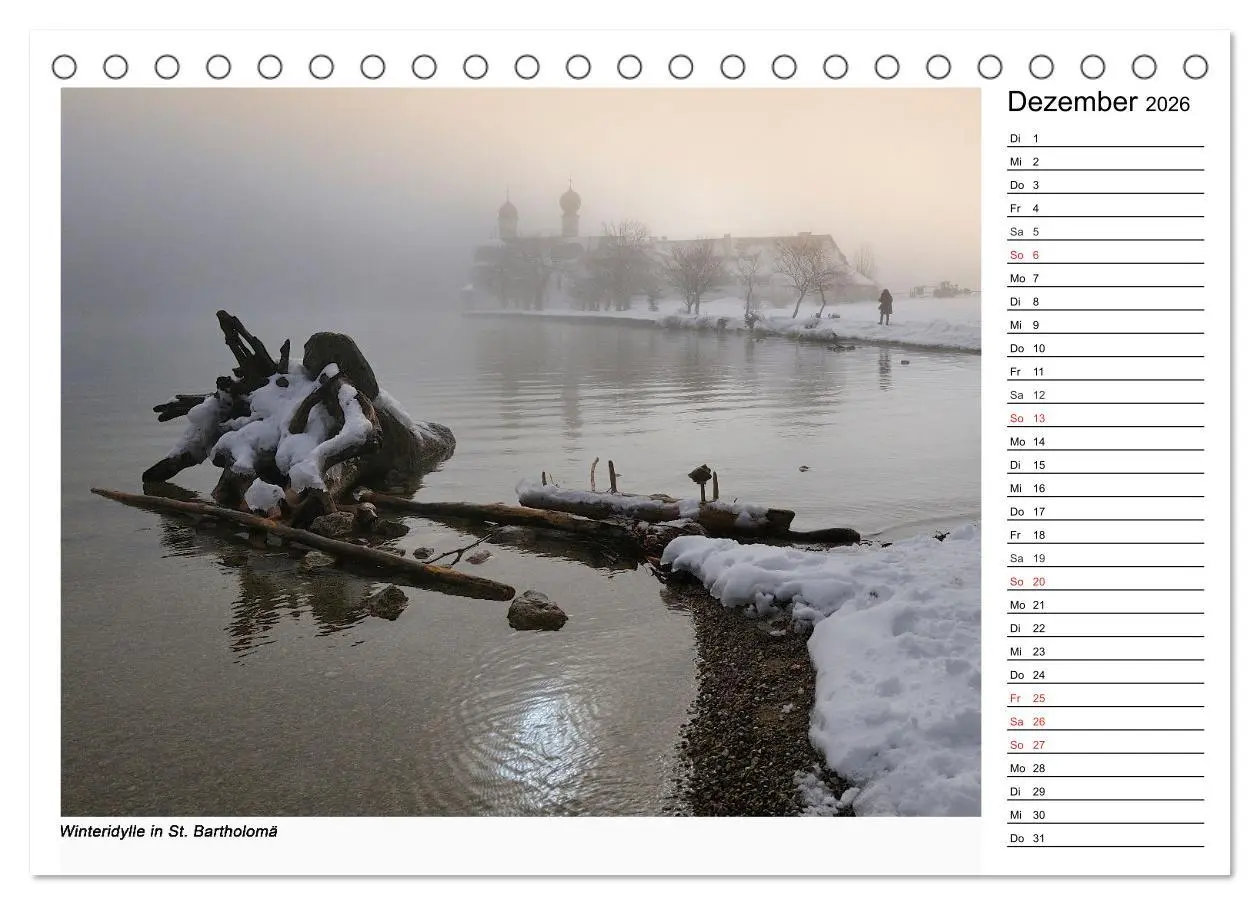 Bild: 9783516002614 | Willkommen am Königssee (Tischkalender 2026 DIN A5 quer), CALVENDO...