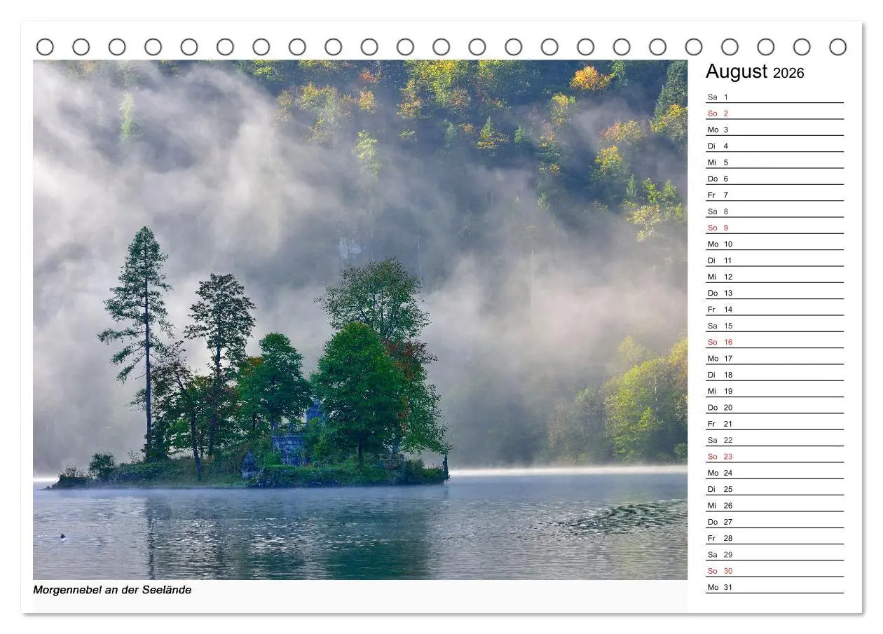 Bild: 9783516002614 | Willkommen am Königssee (Tischkalender 2026 DIN A5 quer), CALVENDO...