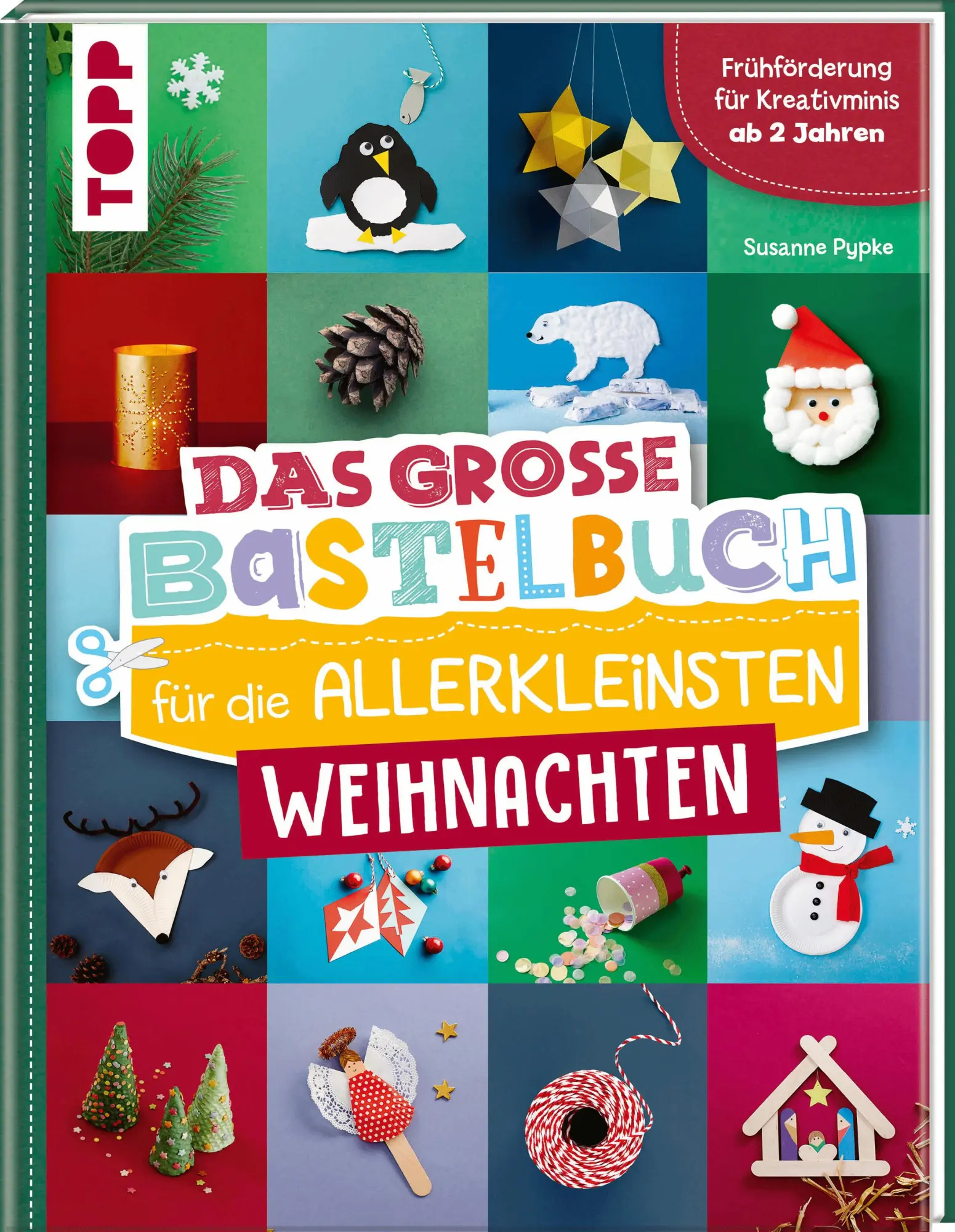 Cover: 9783735892614 | Das große Bastelbuch für die Allerkleinsten Weihnachten | Pypke | Buch
