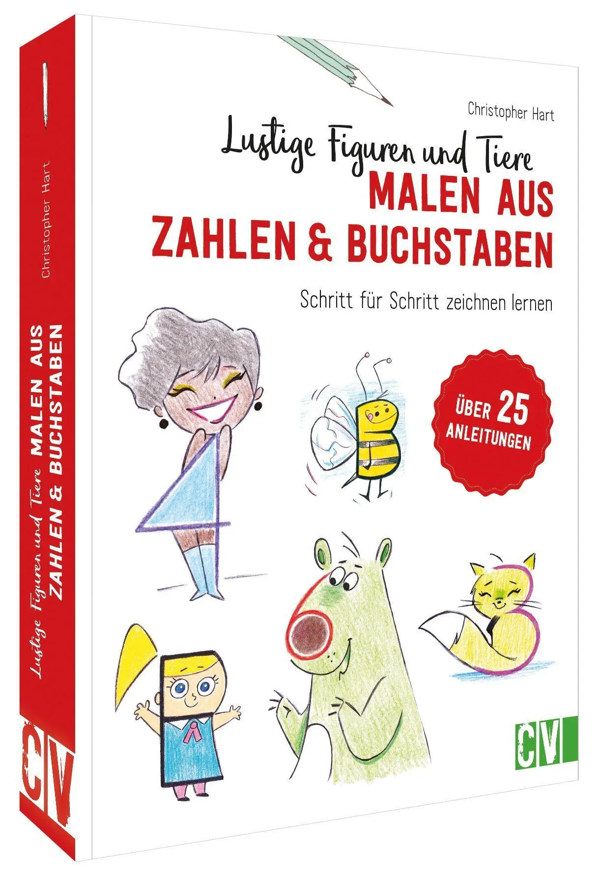 Cover: 9783841102614 | Lustige Figuren und Tiere malen aus Zahlen &amp; Buchstaben | Hart | Buch