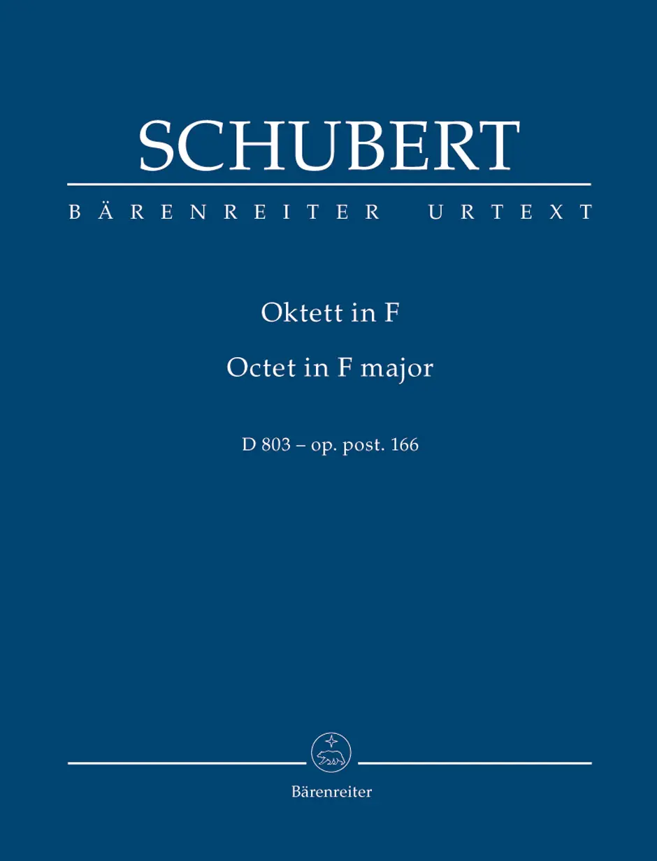 Cover: 9790006202614 | Octet In F Op.Post.166 D 803 | Franz Schubert | Studienpartitur