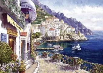 Bild: 4001504592714 | Amalfi am Nachmittag (Puzzle) | Sam Park | Spiel | In Spielebox | 2013