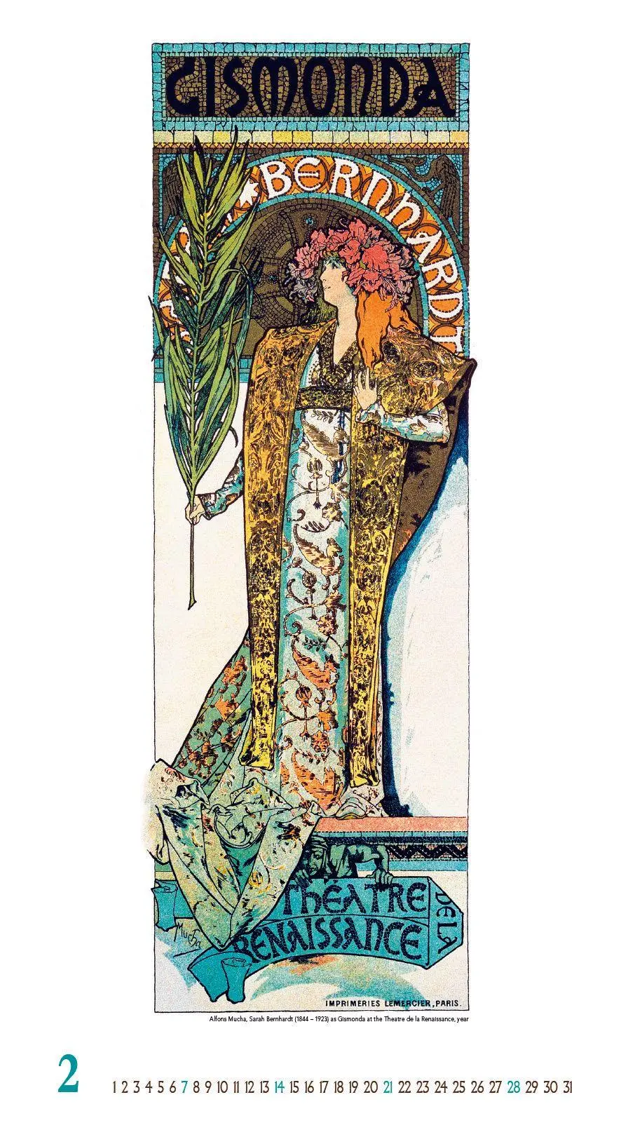 Bild: 4069095012714 | Alfons Mucha 2027 | Neumann Verlage GmbH &amp; Co KG | Kalender | 14 S.