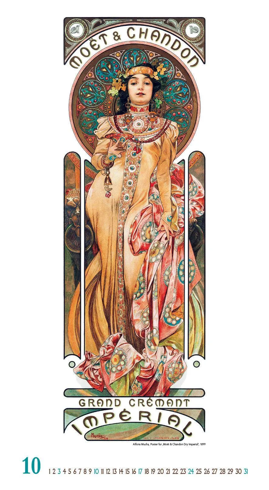 Bild: 4069095012714 | Alfons Mucha 2027 | Neumann Verlage GmbH &amp; Co KG | Kalender | 14 S.