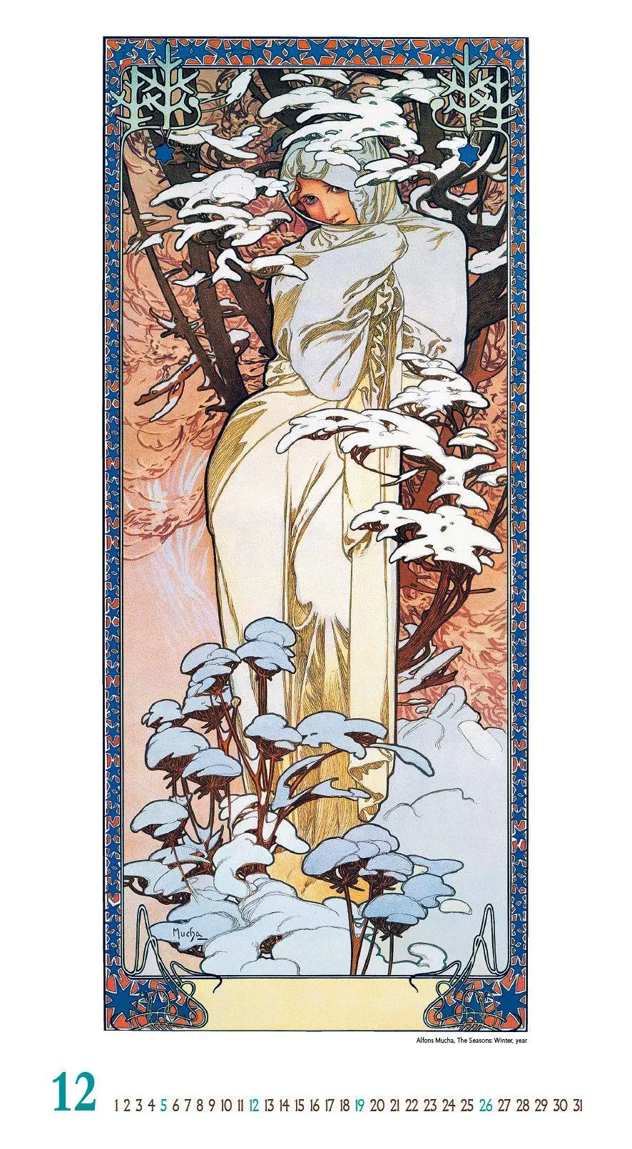 Bild: 4069095012714 | Alfons Mucha 2027 | Neumann Verlage GmbH &amp; Co KG | Kalender | 14 S.