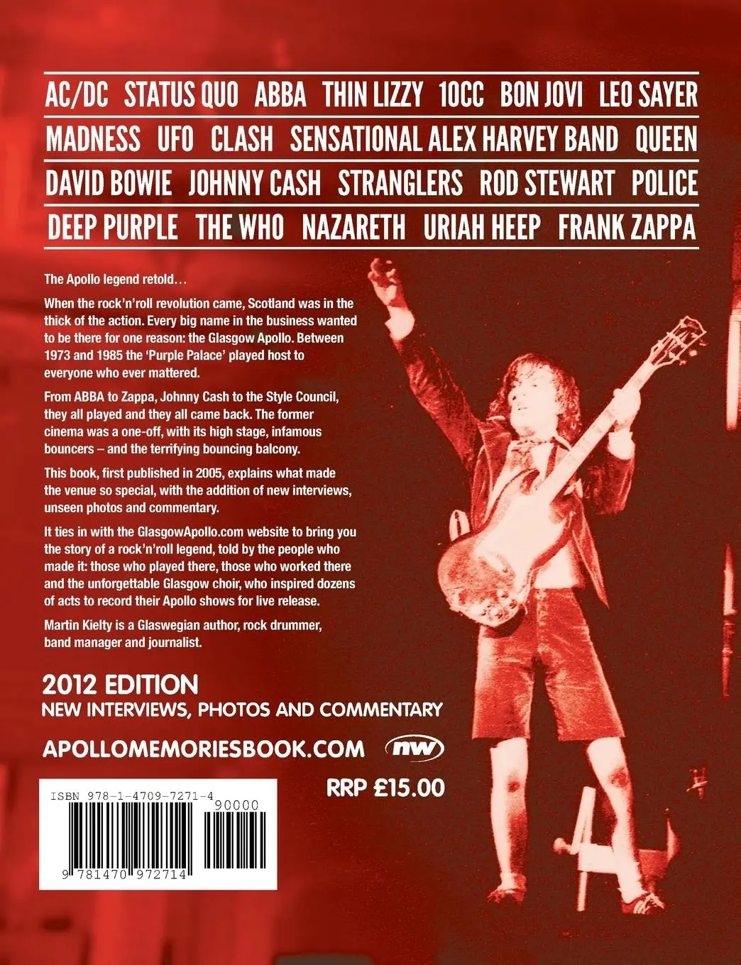 Rückseite: 9781470972714 | Apollo Memories | Martin Kielty | Taschenbuch | Englisch | 2012