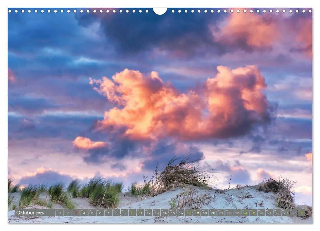 Bild: 9783457382714 | Borkum Ansichten (Wandkalender 2026 DIN A3 quer), CALVENDO...