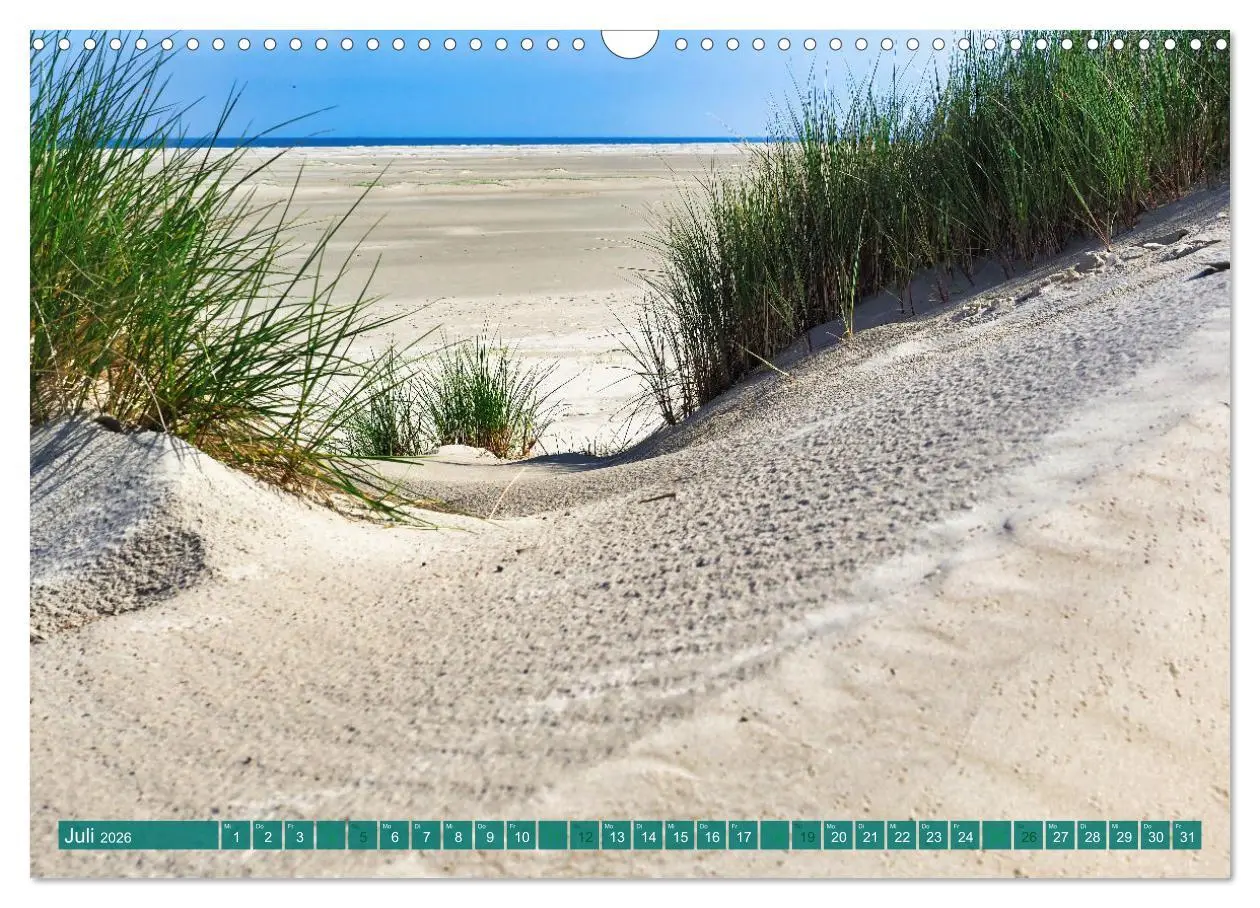 Bild: 9783457382714 | Borkum Ansichten (Wandkalender 2026 DIN A3 quer), CALVENDO...