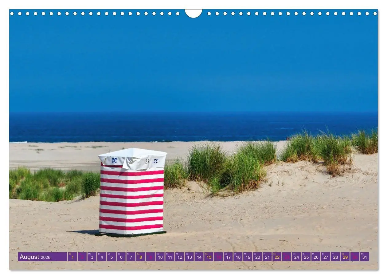 Bild: 9783457382714 | Borkum Ansichten (Wandkalender 2026 DIN A3 quer), CALVENDO...