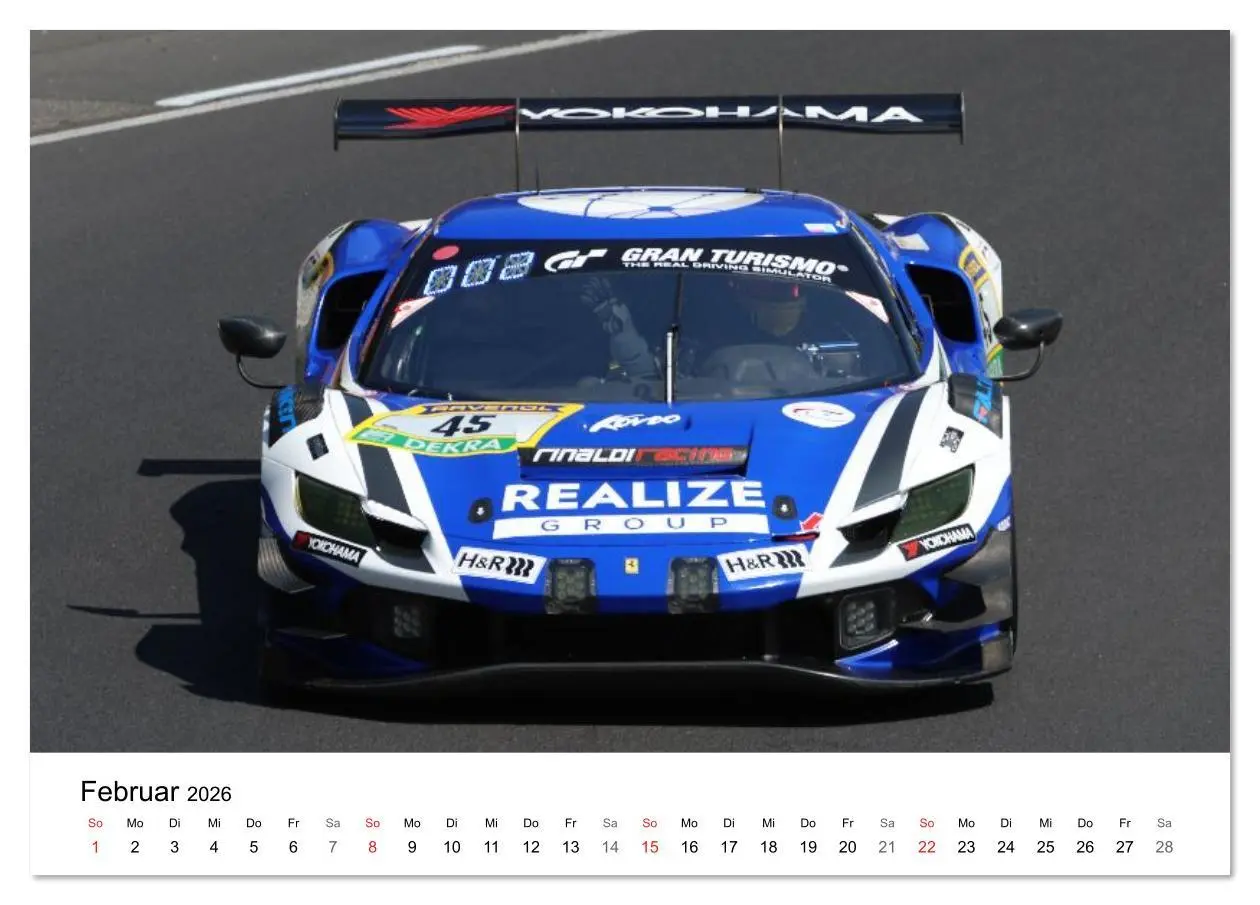 Bild: 9783516232714 | 24h am Ring (Tischkalender 2026 DIN A5 quer), CALVENDO Monatskalender