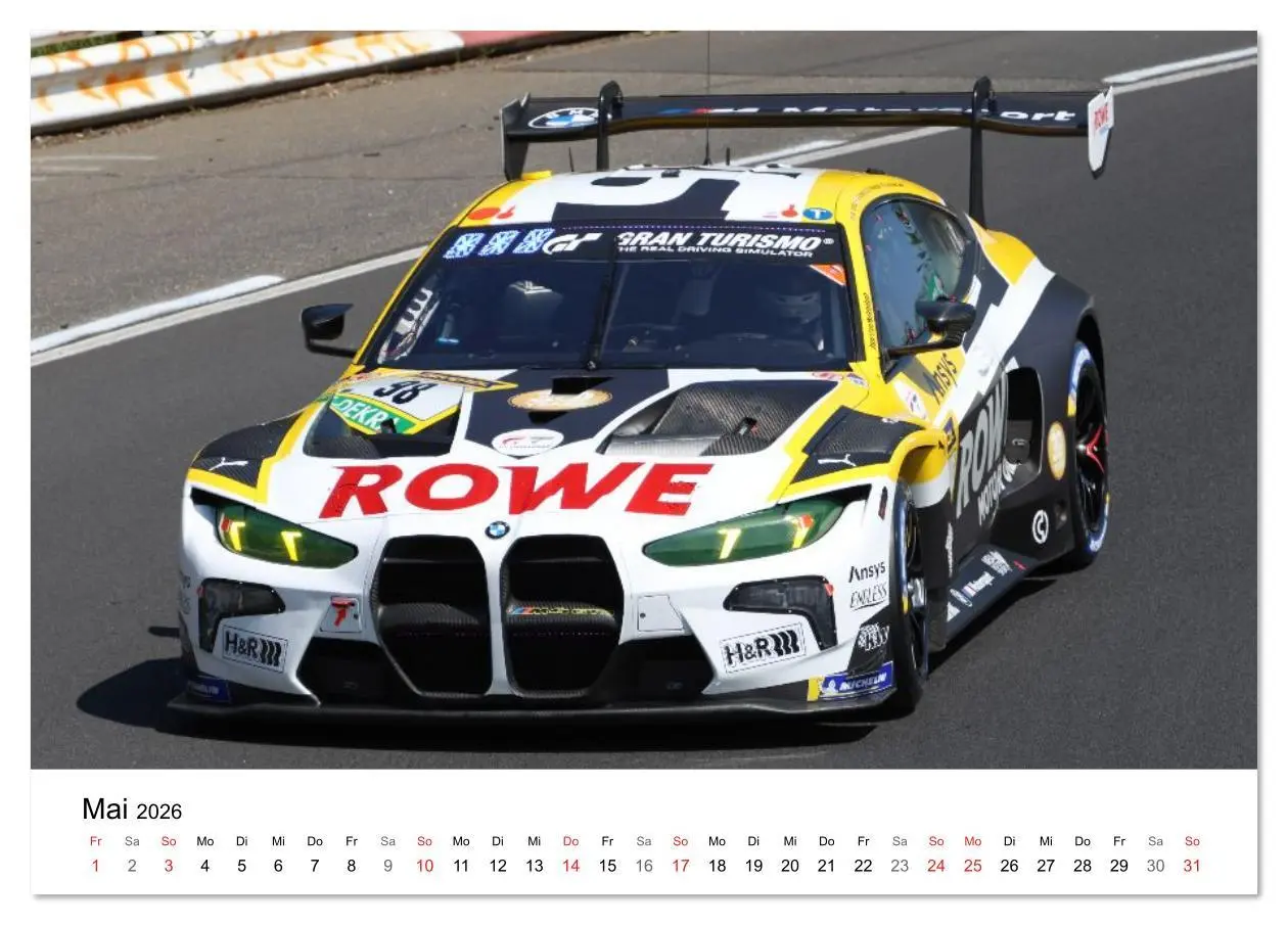 Bild: 9783516232714 | 24h am Ring (Tischkalender 2026 DIN A5 quer), CALVENDO Monatskalender