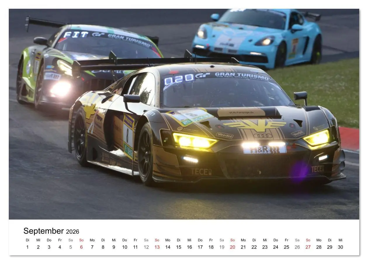 Bild: 9783516232714 | 24h am Ring (Tischkalender 2026 DIN A5 quer), CALVENDO Monatskalender