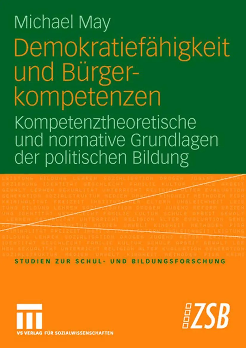 Cover: 9783531152714 | Demokratiefähigkeit und Bürgerkompetenzen | Michael May | Taschenbuch