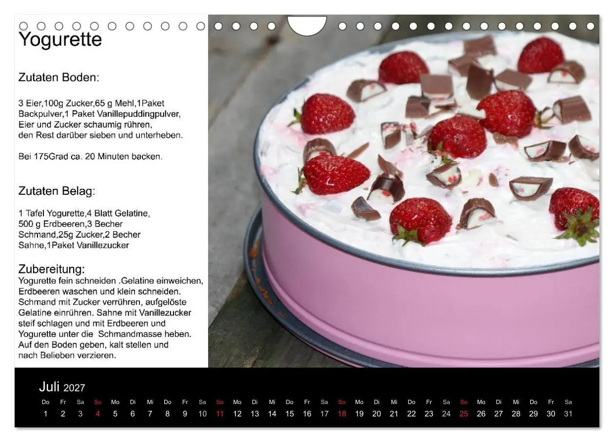 Bild: 9783594212714 | Lieblingsstücke (Wandkalender 2027 DIN A4 quer), CALVENDO...