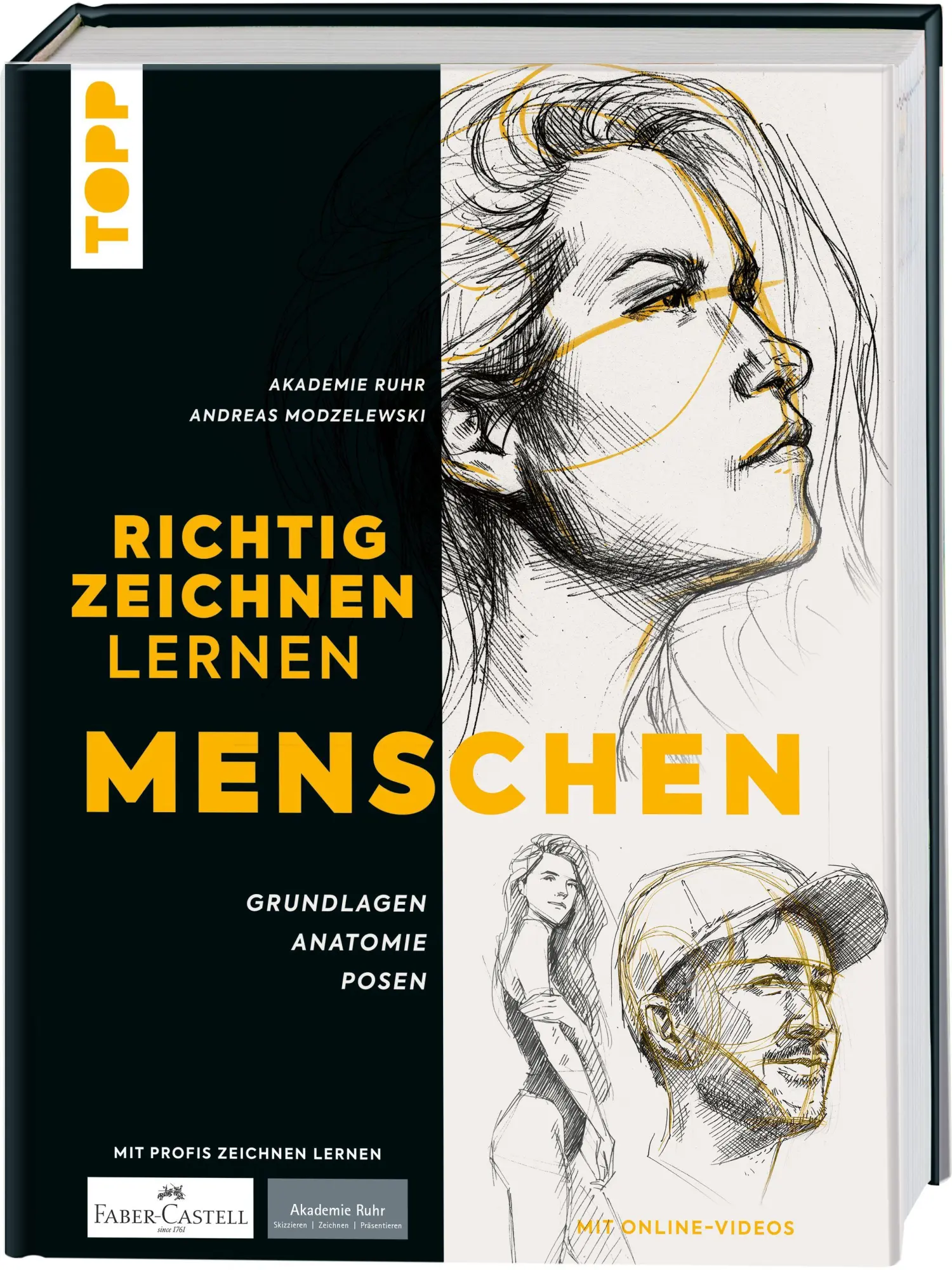 Cover: 9783735882714 | Richtig Zeichnen lernen Menschen | Akademie Ruhr (u. a.) | Buch | 2026