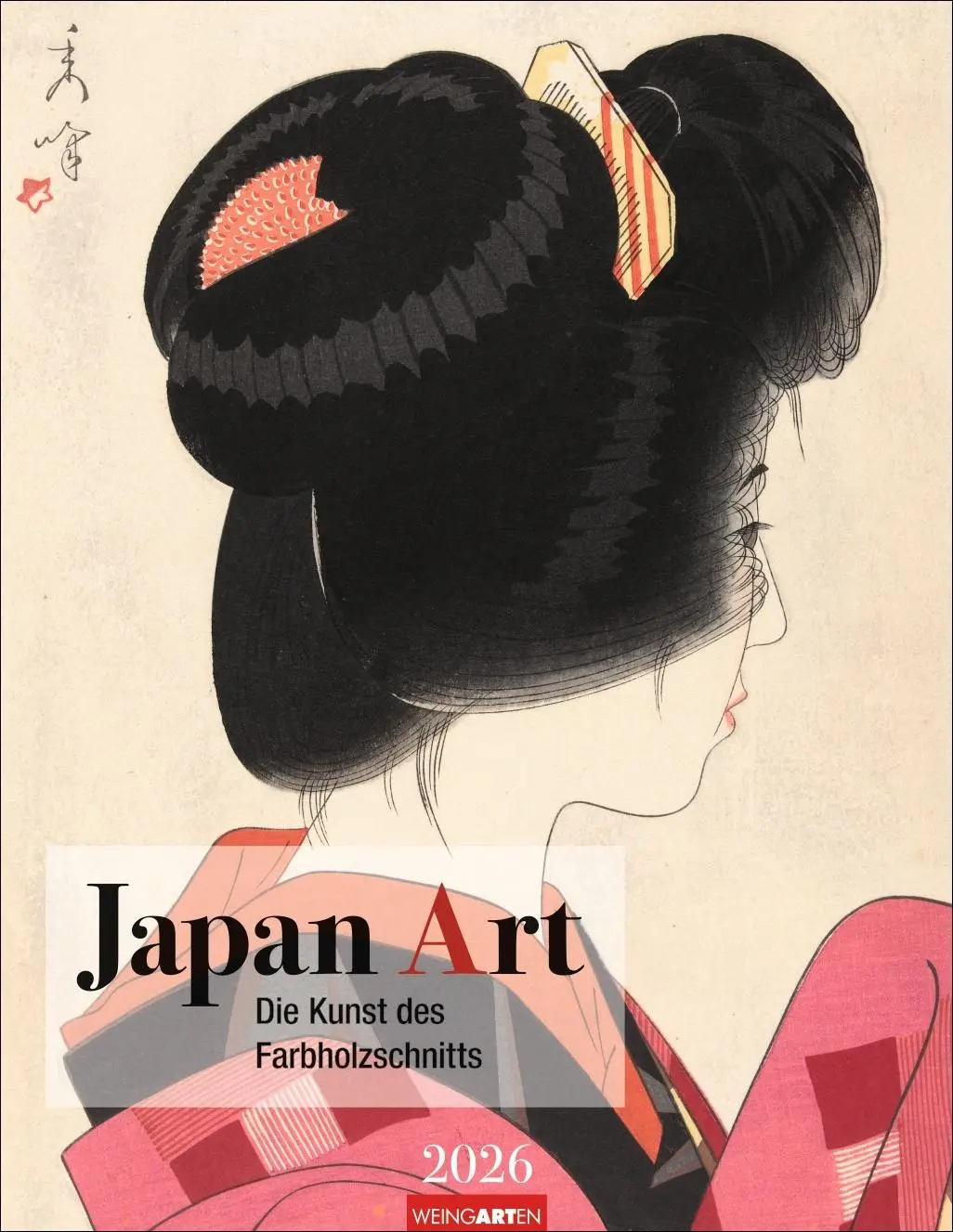 Cover: 9783839902714 | Japan Art Kalender 2026 - Die Kunst des Farbholzsschnitts | Kalender