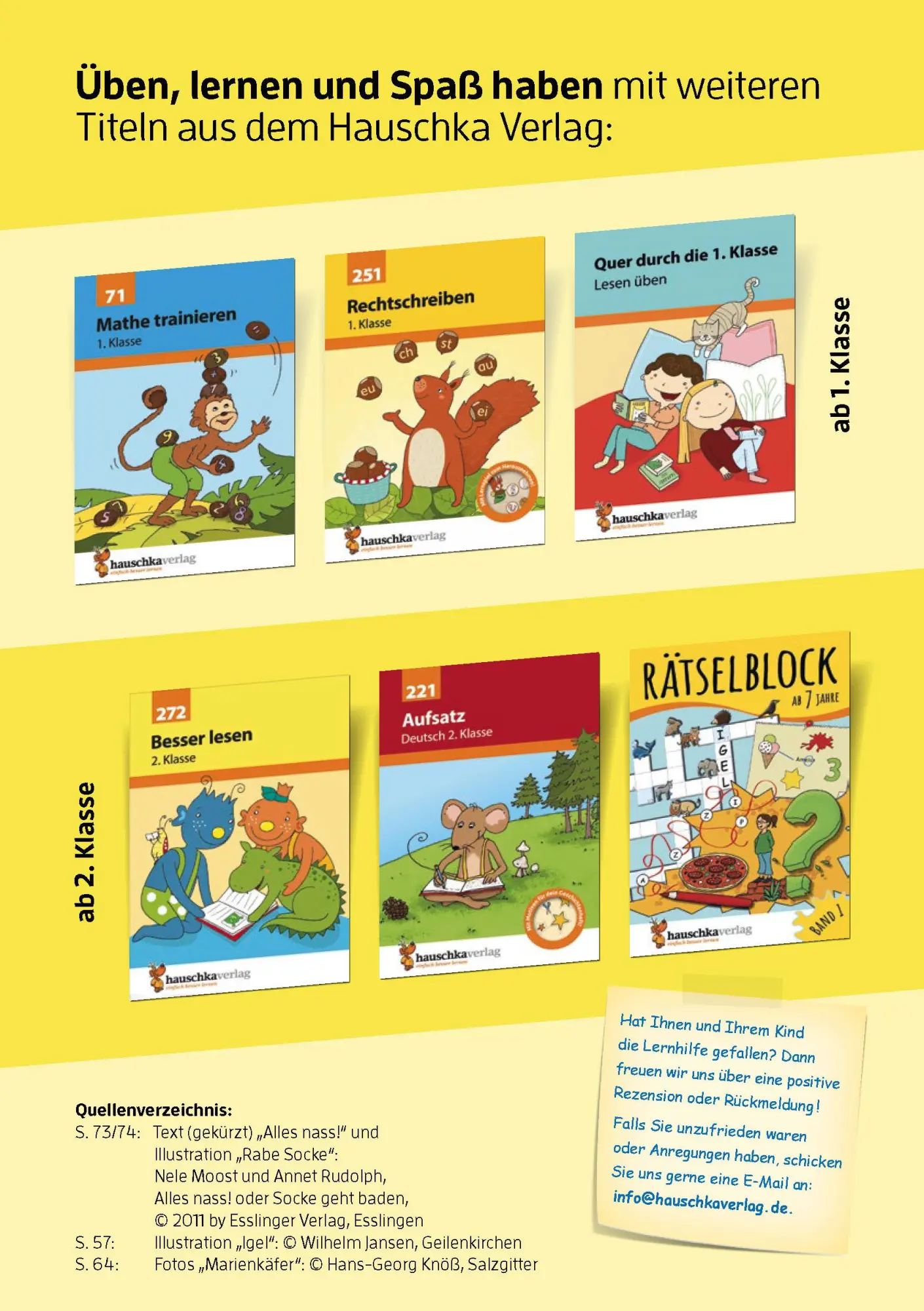 Bild: 9783881002714 | Besser lesen 1. Klasse | Andrea Guckel | Broschüre | 96 S. | Deutsch