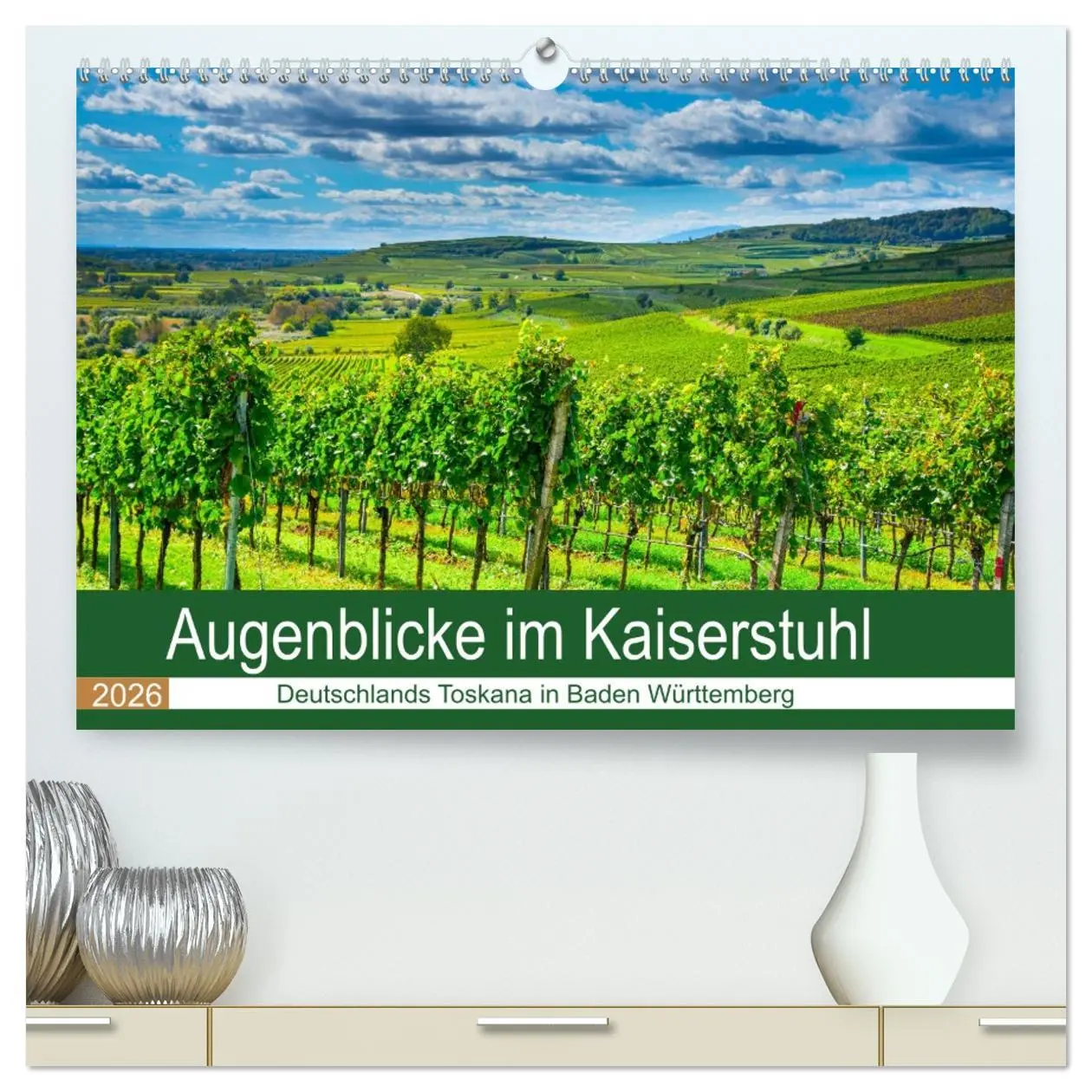 Cover: 9783457752814 | Augenblicke im Kaiserstuhl (hochwertiger Premium Wandkalender 2026...