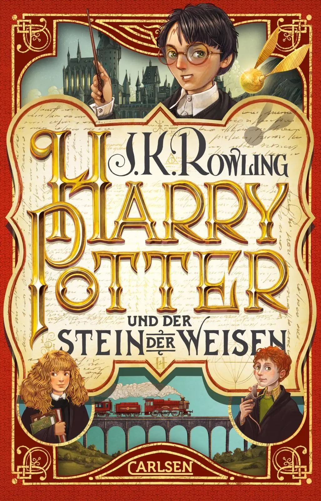 Cover: 9783551322814 | Harry Potter und der Stein der Weisen (Harry Potter 1) | J. K. Rowling