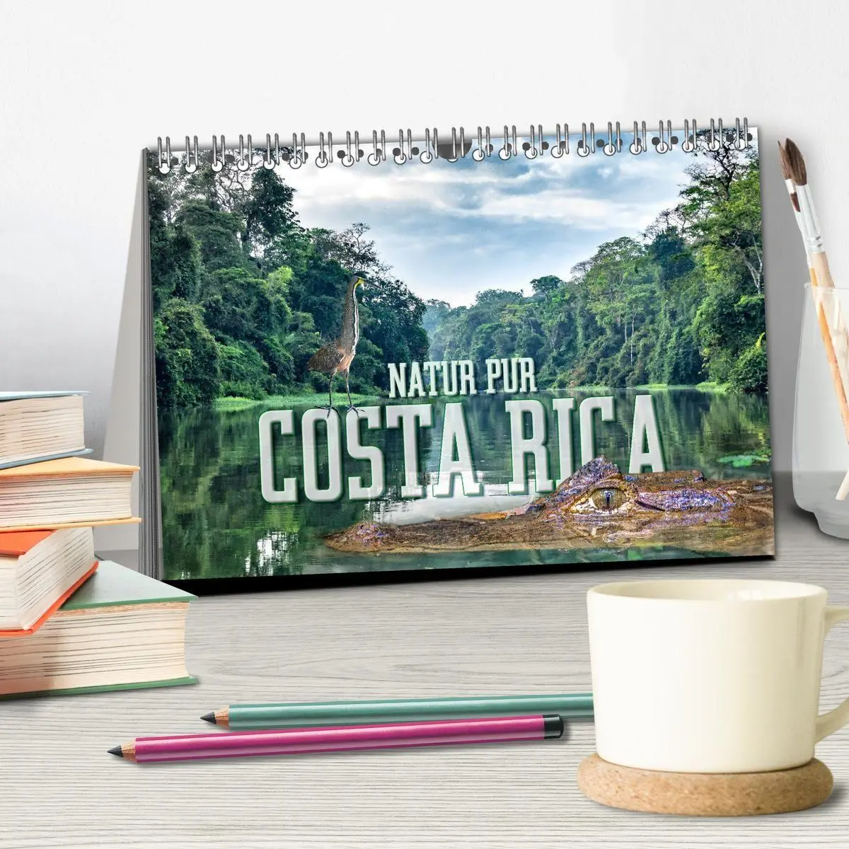 Bild: 9783569792814 | Natur pur, Costa Rica (Tischkalender 2027 DIN A5 quer), CALVENDO...