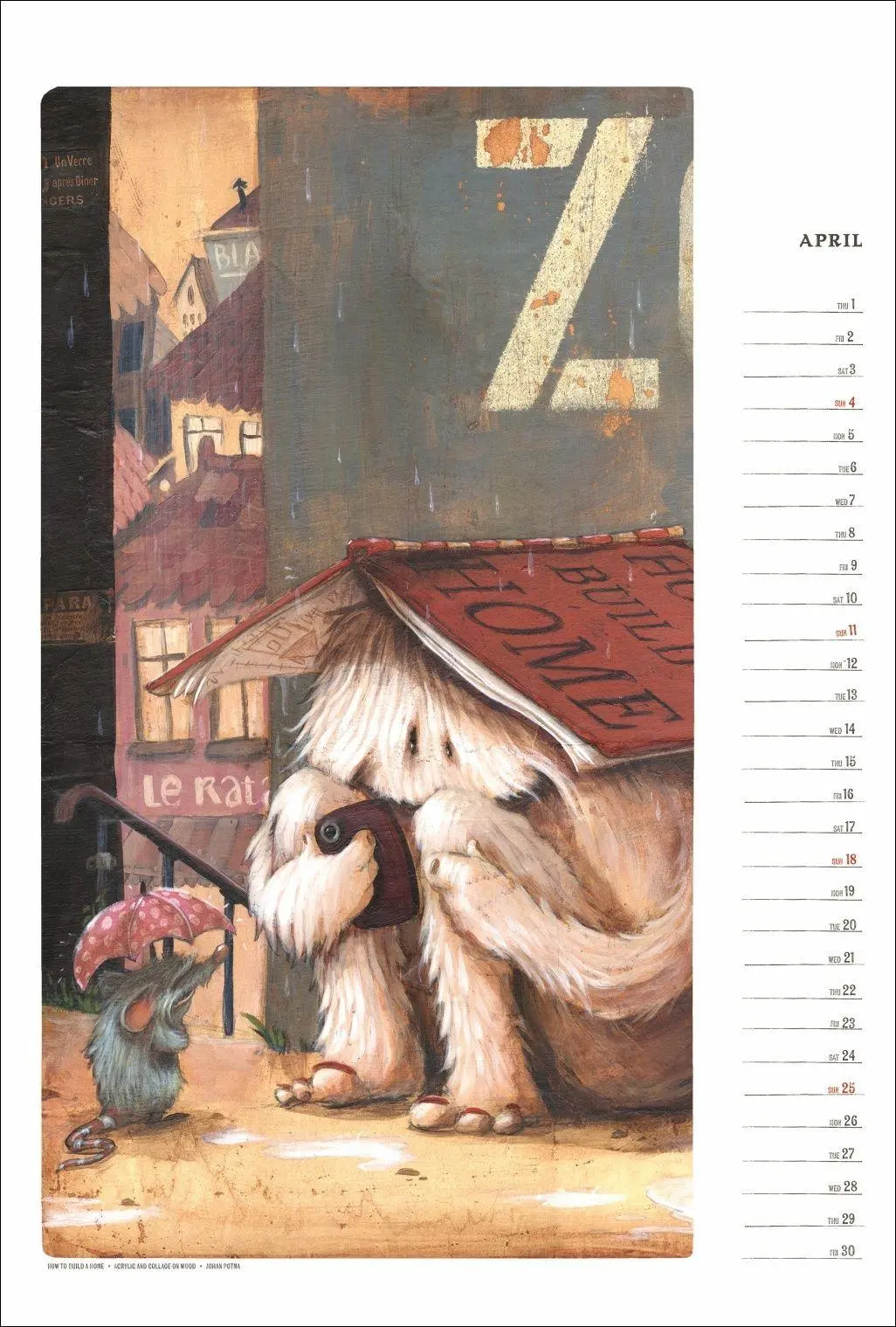 Bild: 9783756422814 | Zozoville Kalendarium 2027 - The Art of Mateo Dineen &amp; Johan Potma