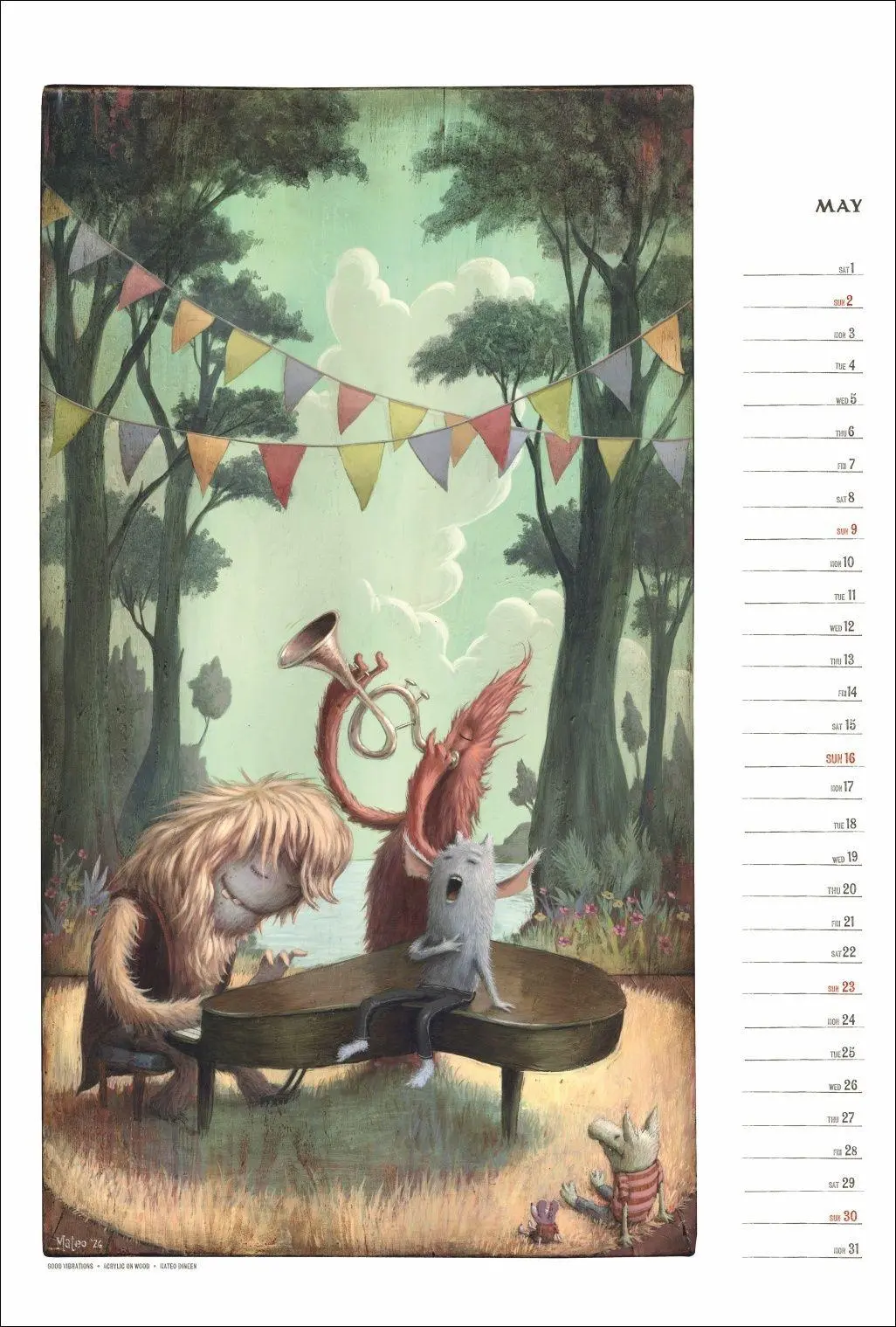 Bild: 9783756422814 | Zozoville Kalendarium 2027 - The Art of Mateo Dineen &amp; Johan Potma