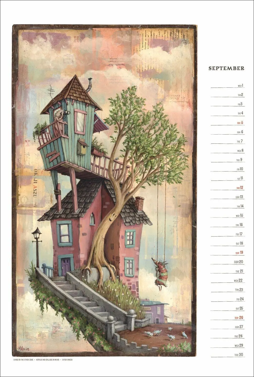 Bild: 9783756422814 | Zozoville Kalendarium 2027 - The Art of Mateo Dineen &amp; Johan Potma