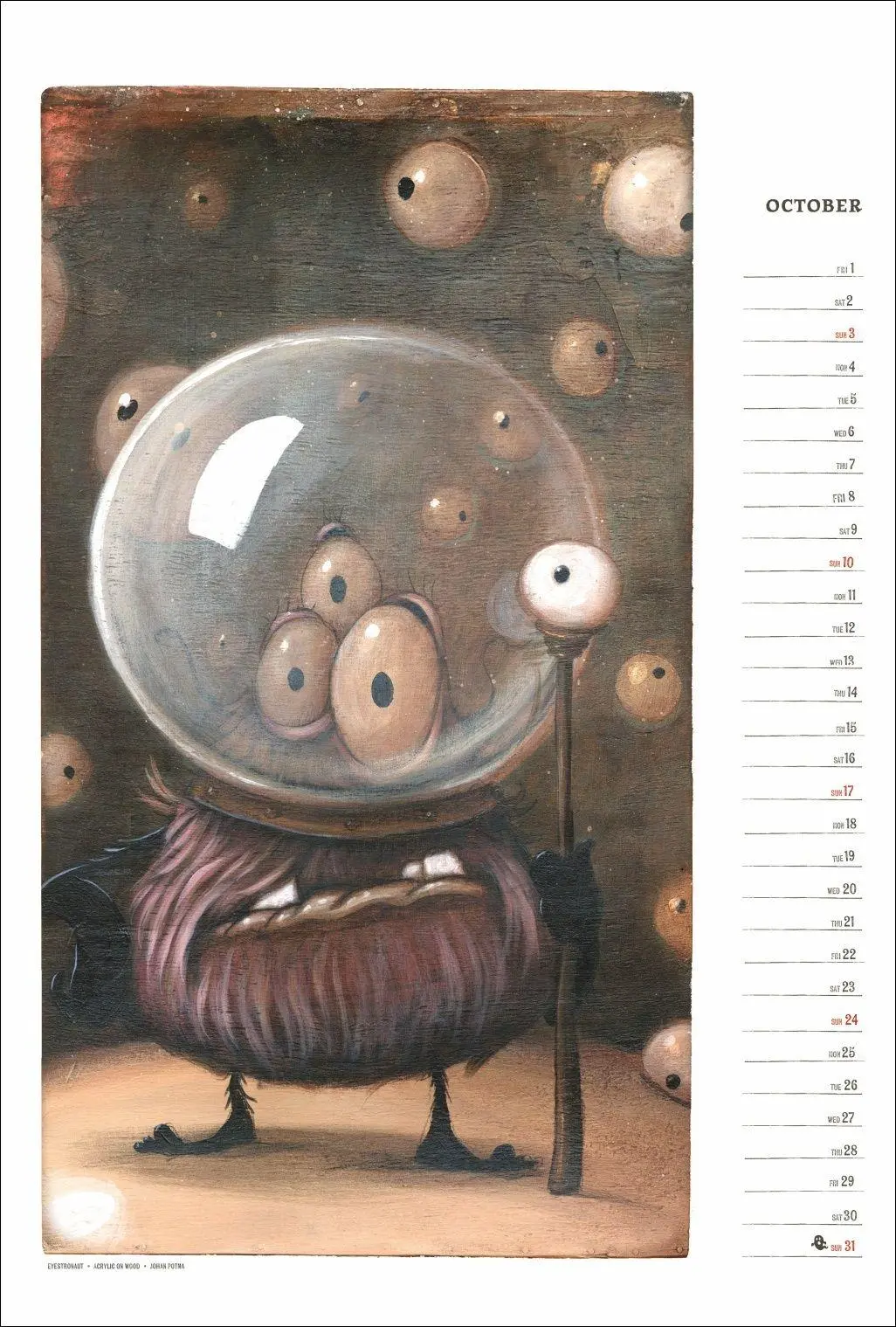 Bild: 9783756422814 | Zozoville Kalendarium 2027 - The Art of Mateo Dineen &amp; Johan Potma