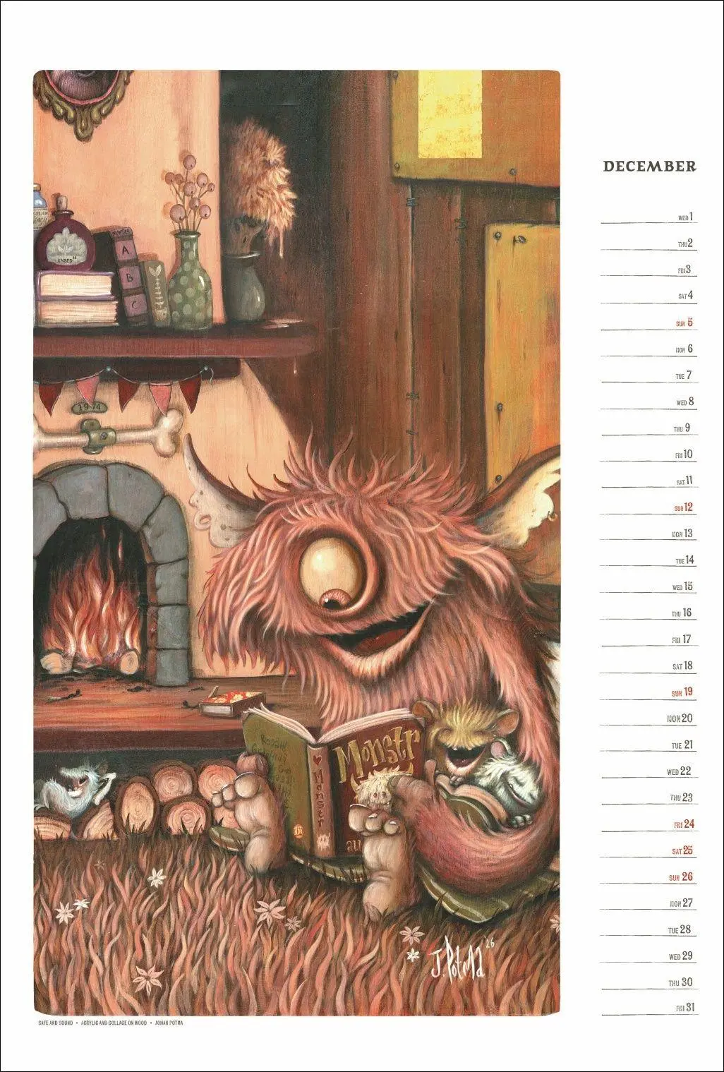 Bild: 9783756422814 | Zozoville Kalendarium 2027 - The Art of Mateo Dineen &amp; Johan Potma