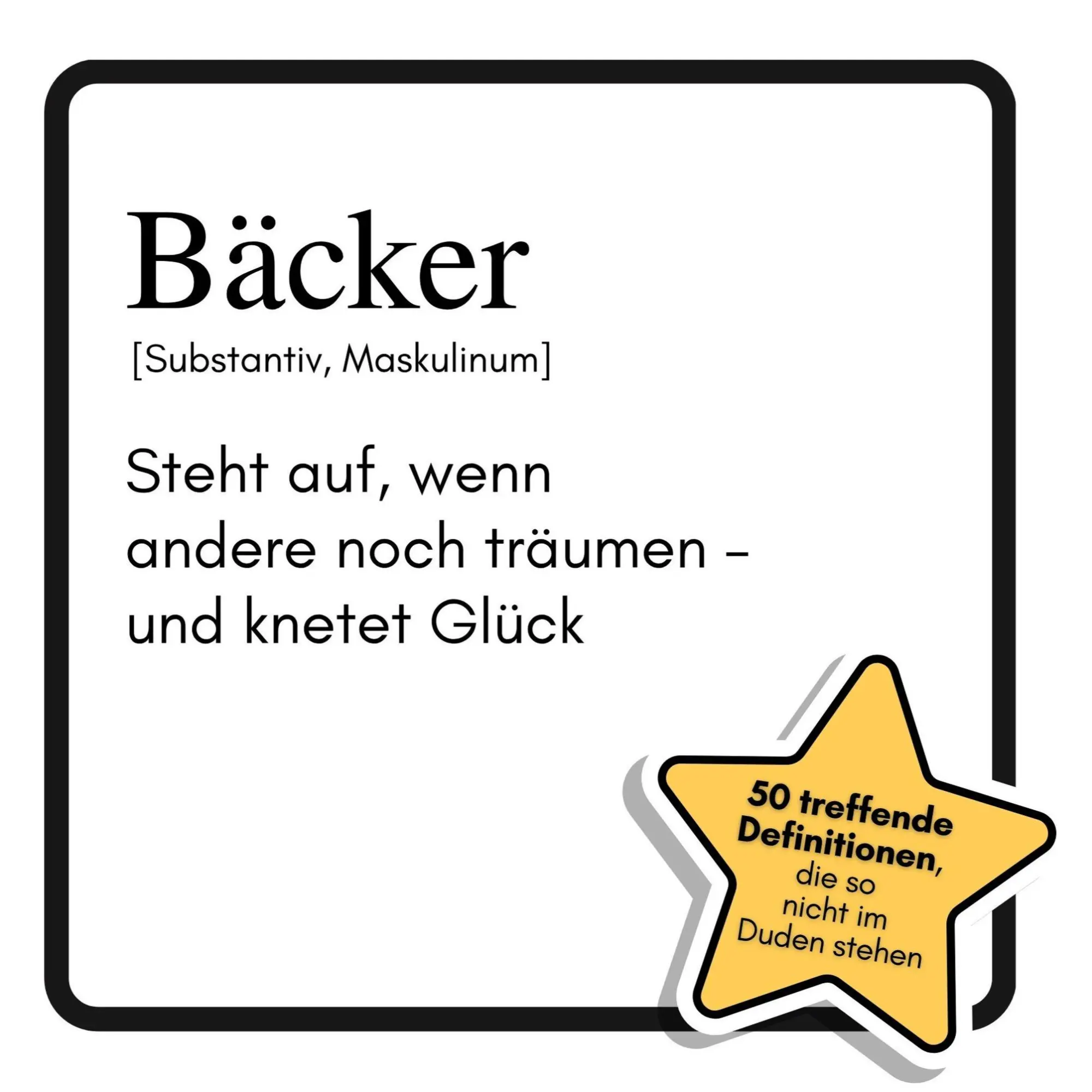 Cover: 9783759182814 | Bäcker | Steht auf, wenn andere noch träumen - und knetet Glück | Buch