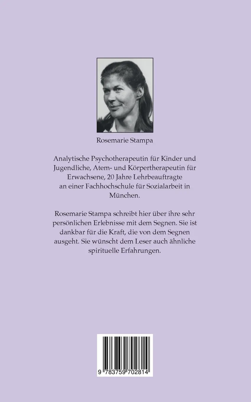 Rückseite: 9783759702814 | Vom Segnen | Rosemarie Stampa | Taschenbuch | Paperback | 44 S. | 2024