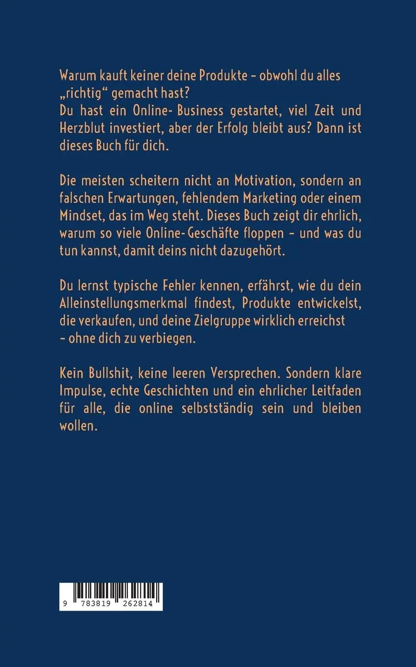 Rückseite: 9783819262814 | Warum kauft keiner meinen Scheiss? | Patrick Wagner | Taschenbuch