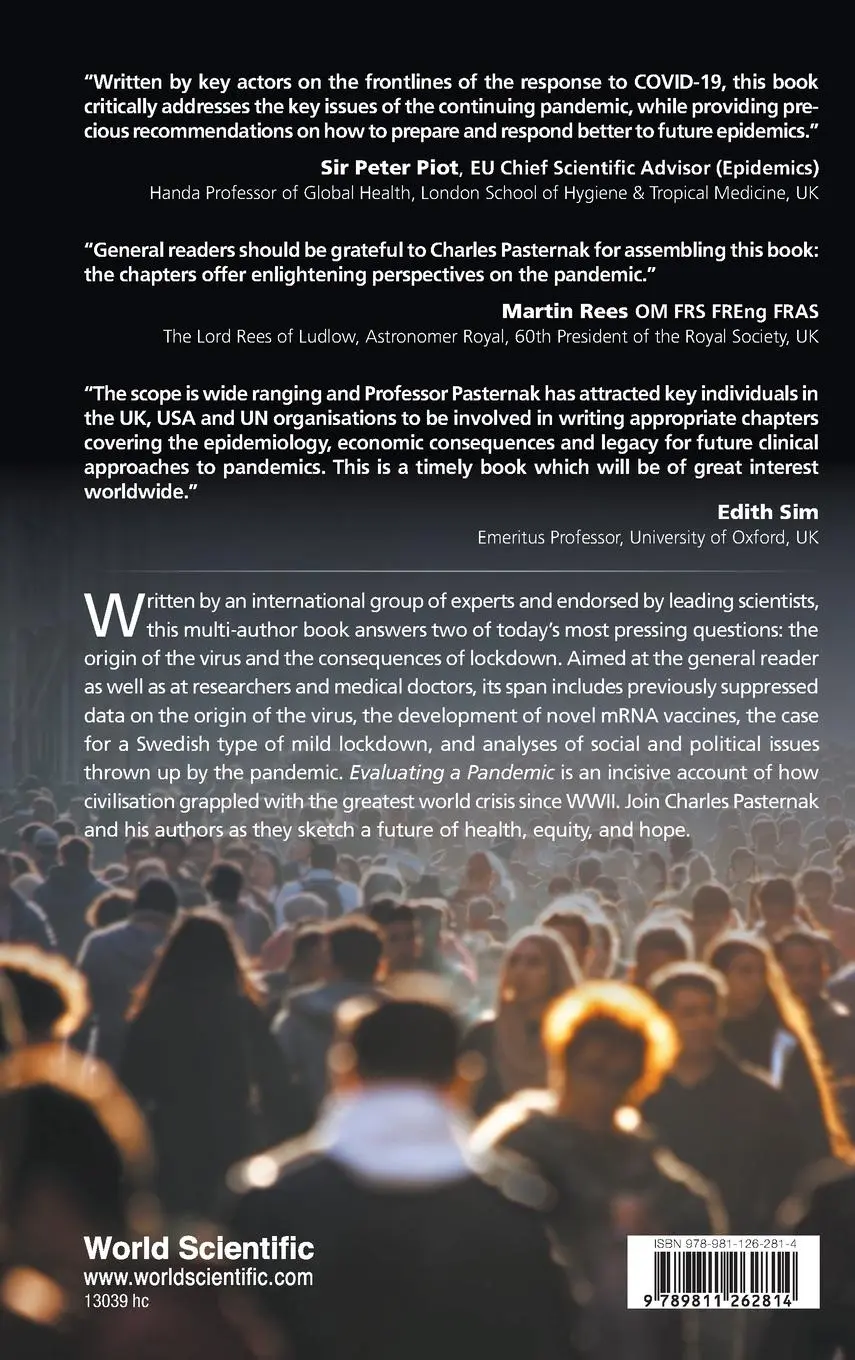 Rückseite: 9789811262814 | EVALUATING A PANDEMIC | Charles Pasternak | Buch | Englisch | 2023