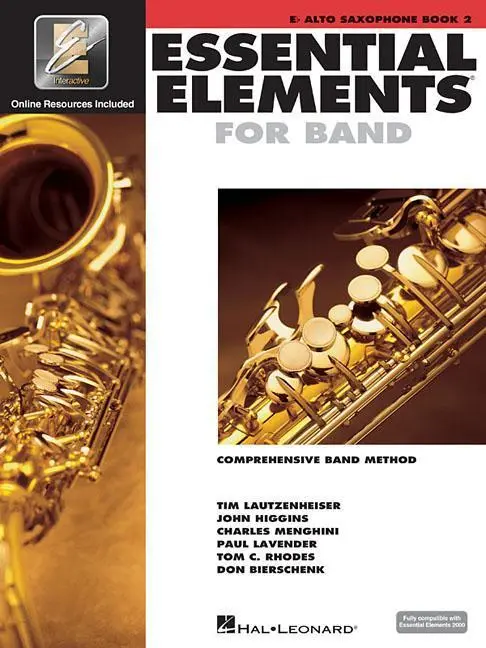 Cover: 9780634012914 | Essential Elements for Band - Eb Alto Saxophone Book 2 with Eei...