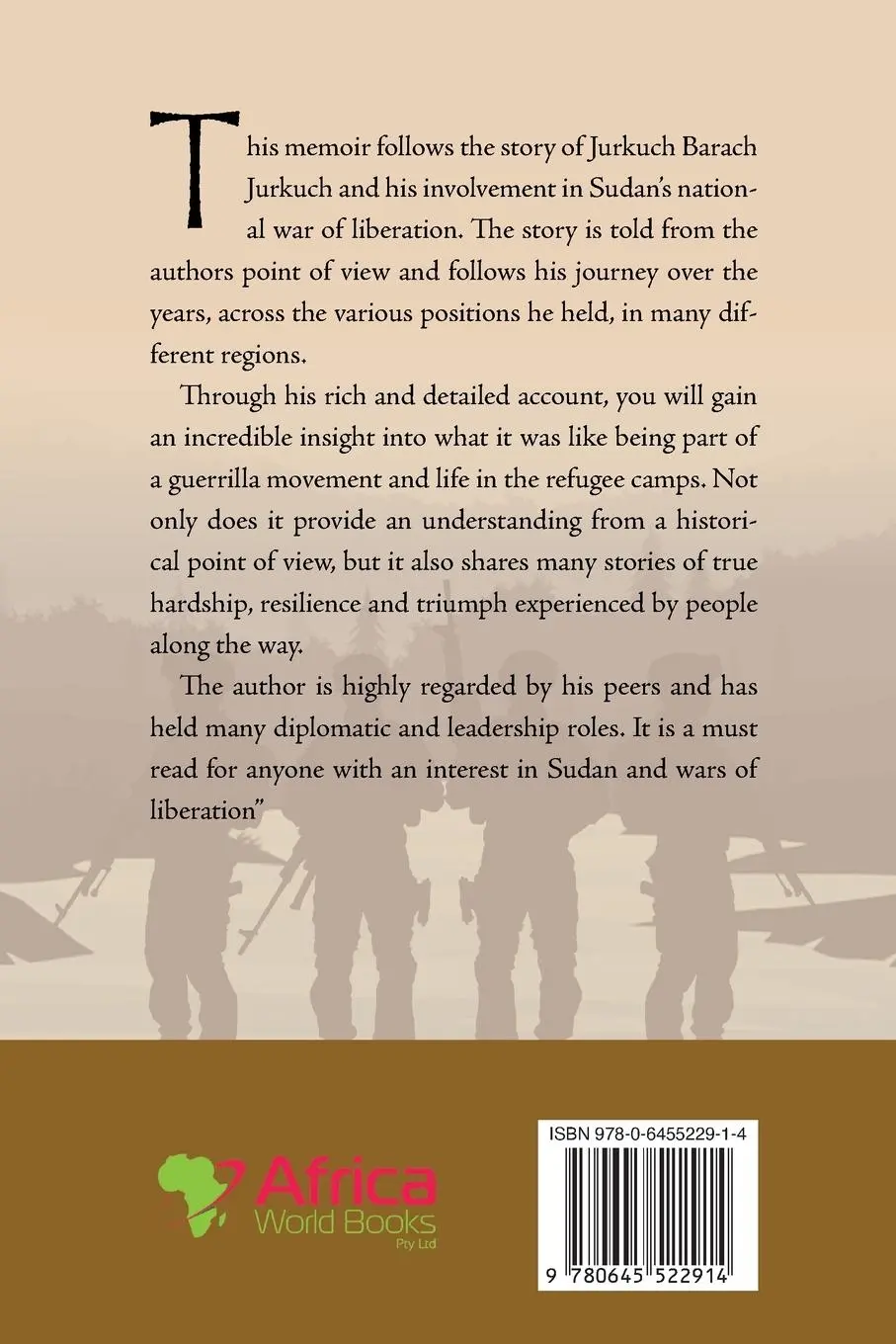 Rückseite: 9780645522914 | My Participation in the National War of Liberation | Jurkuch | Buch