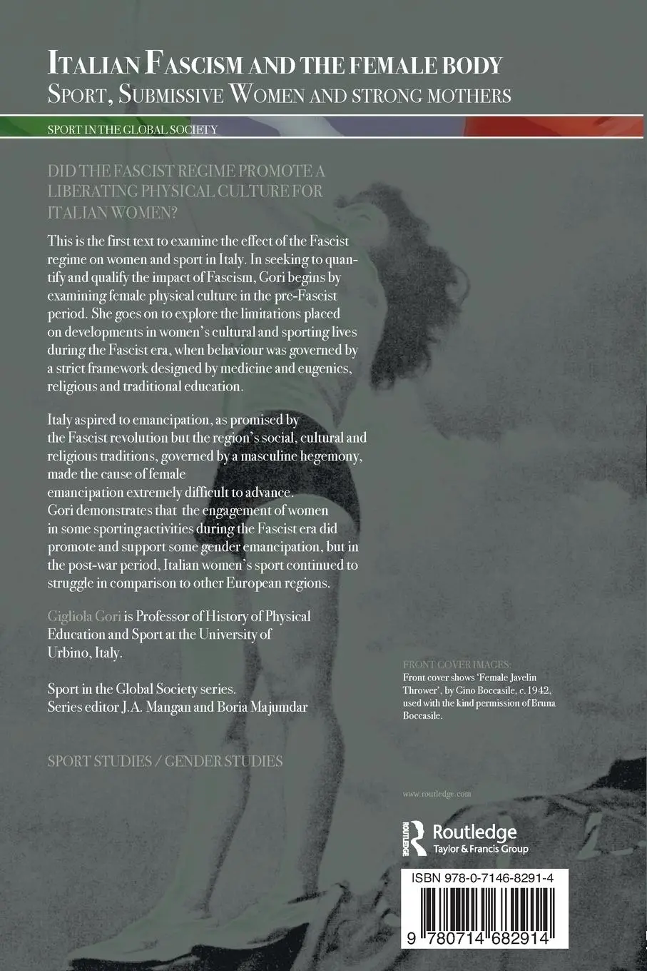 Rückseite: 9780714682914 | Italian Fascism and the Female Body | Gigliola Gori | Taschenbuch