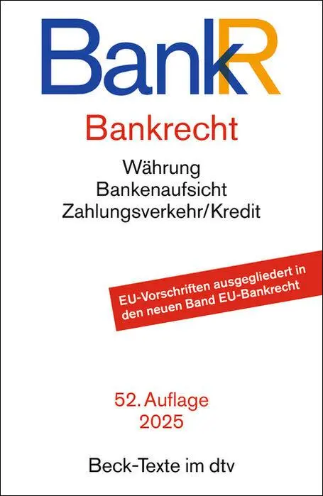 Cover: 9783423532914 | Bankrecht | Währung, Bankenaufsicht, Zahlungsverkehr/Kredit | Buch