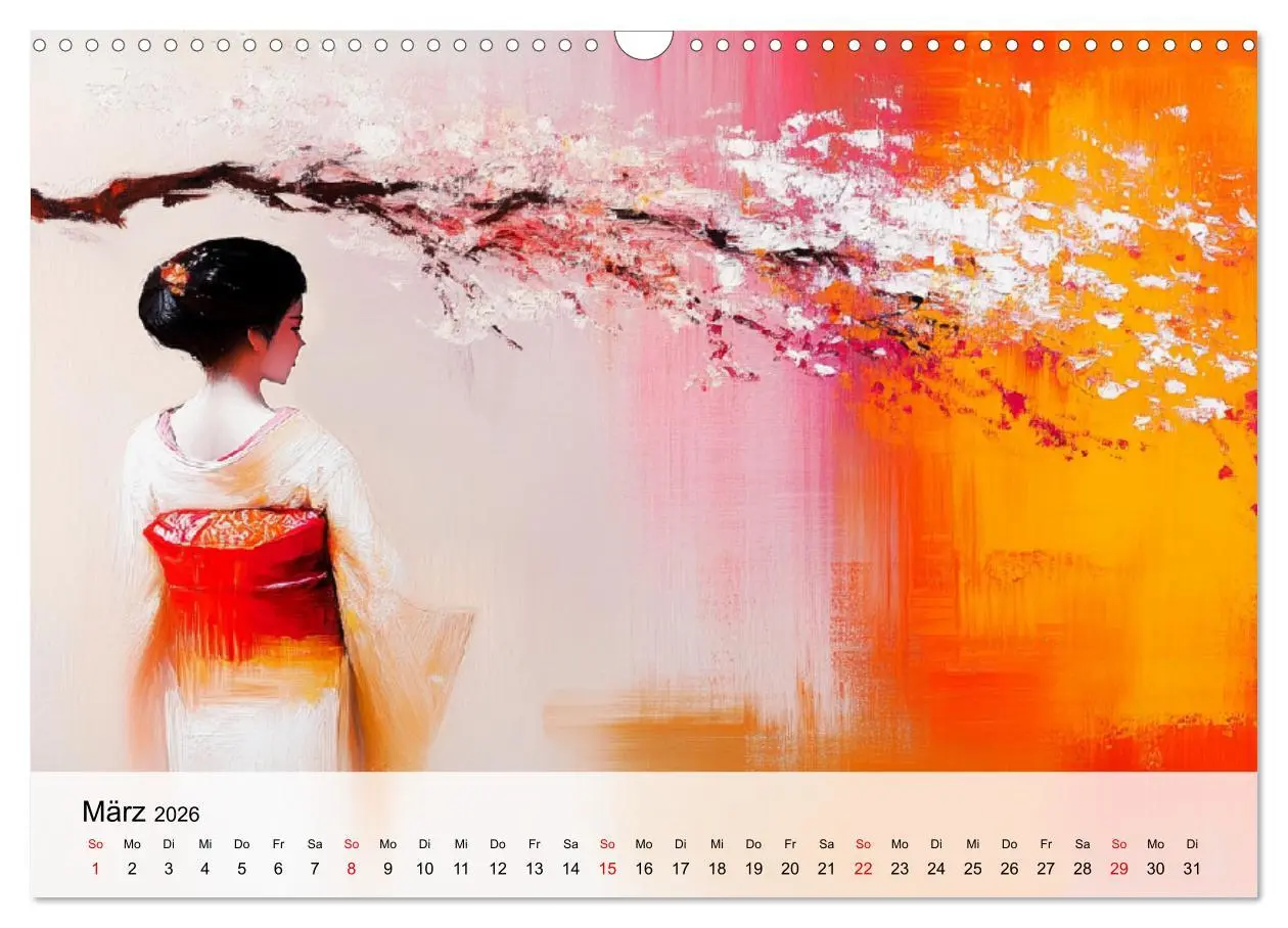 Bild: 9783457292914 | Japan. Eine künstlerische Reise im Aquarellstil (Wandkalender 2026...