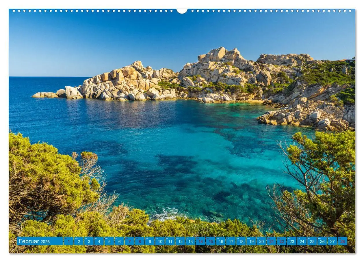 Bild: 9783457432914 | Sardinien mit Korsika (hochwertiger Premium Wandkalender 2026 DIN...