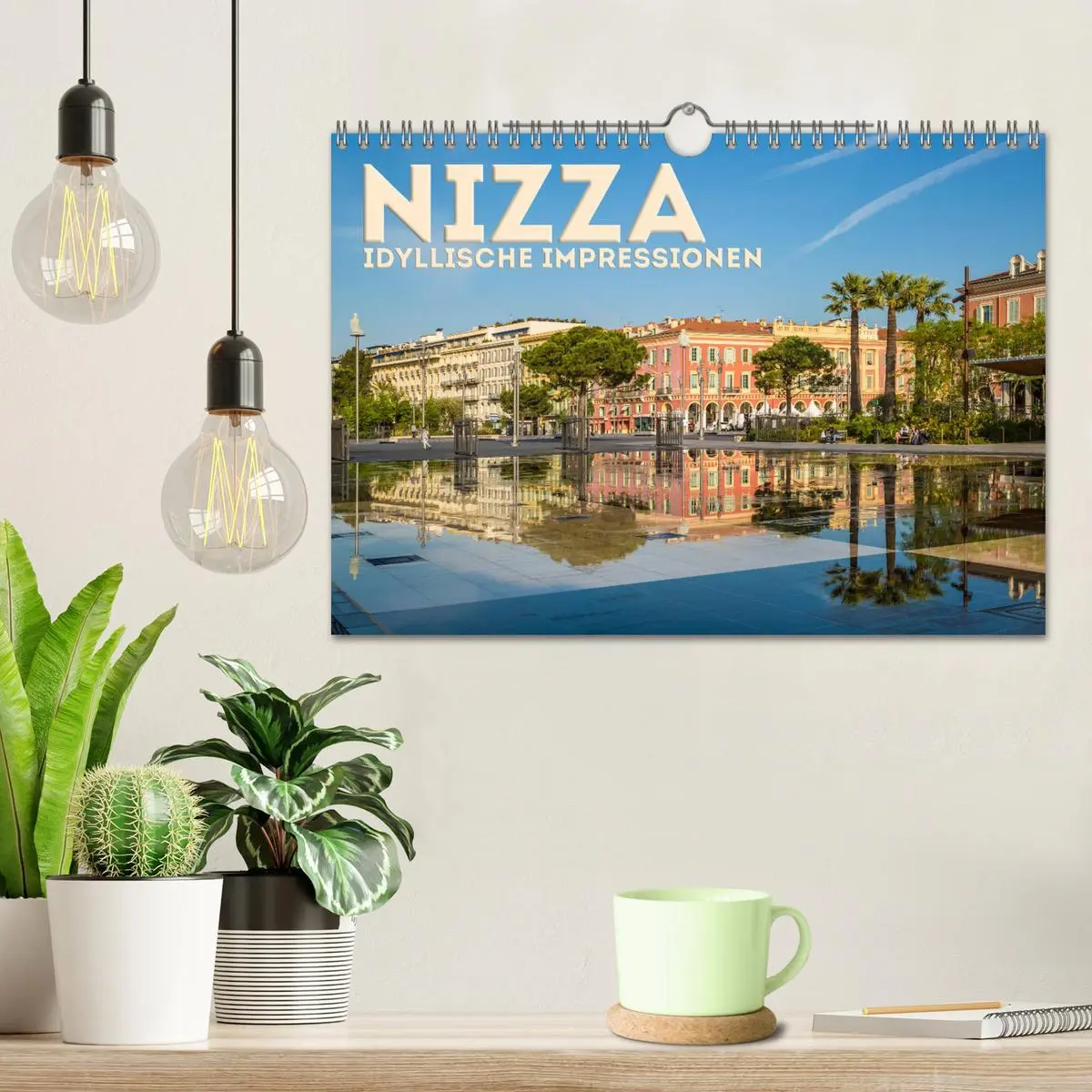 Bild: 9783457812914 | NIZZA Idyllische Impressionen (Wandkalender 2026 DIN A4 quer),...