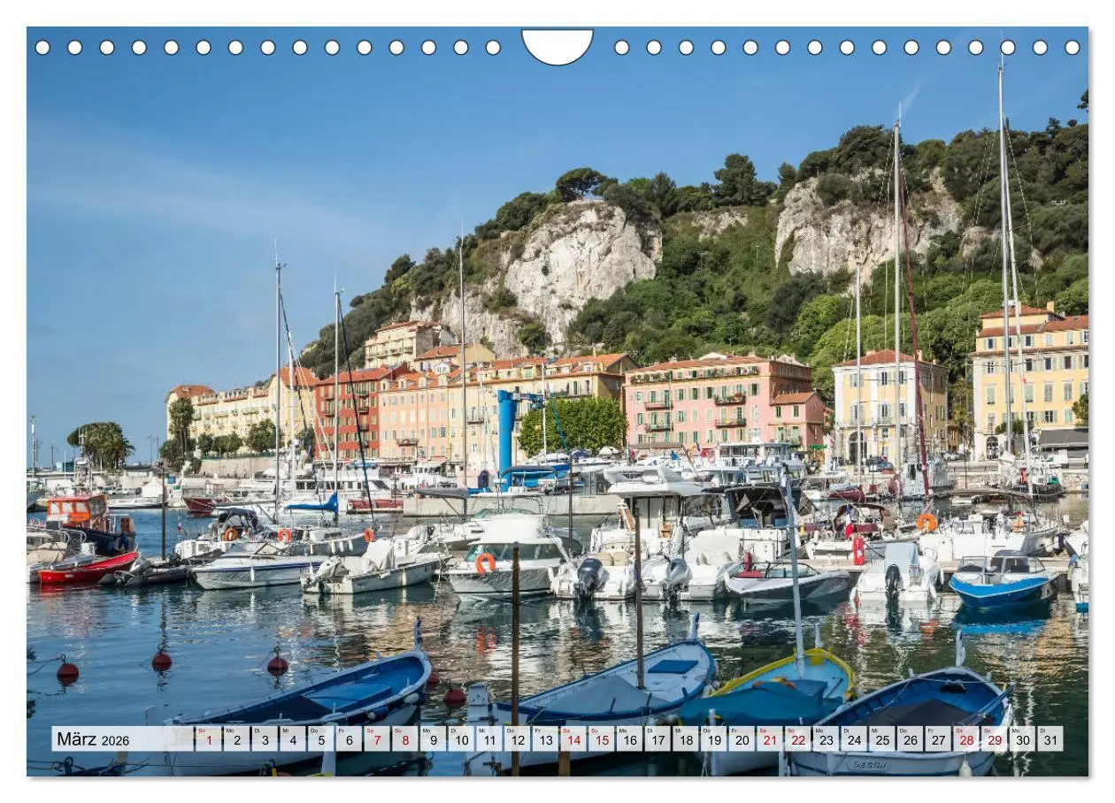 Bild: 9783457812914 | NIZZA Idyllische Impressionen (Wandkalender 2026 DIN A4 quer),...