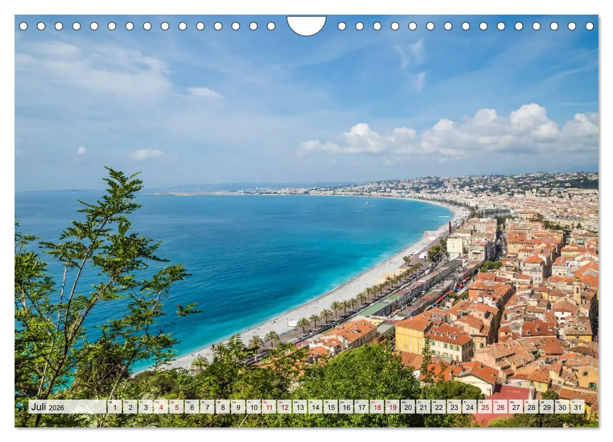 Bild: 9783457812914 | NIZZA Idyllische Impressionen (Wandkalender 2026 DIN A4 quer),...