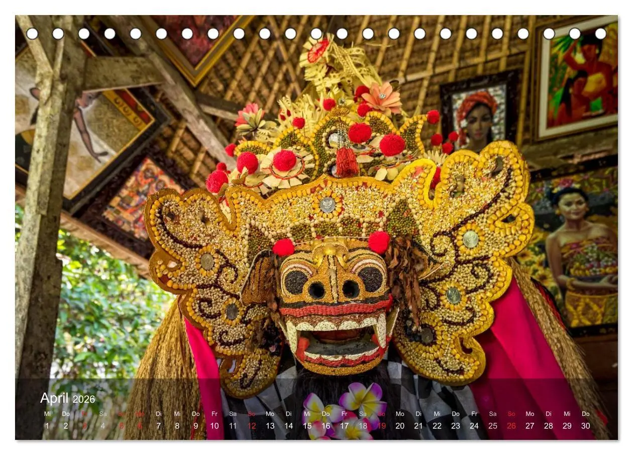 Bild: 9783457982914 | Bali - Insel der Tempel, Götter und Dämonen (Tischkalender 2026 DIN...