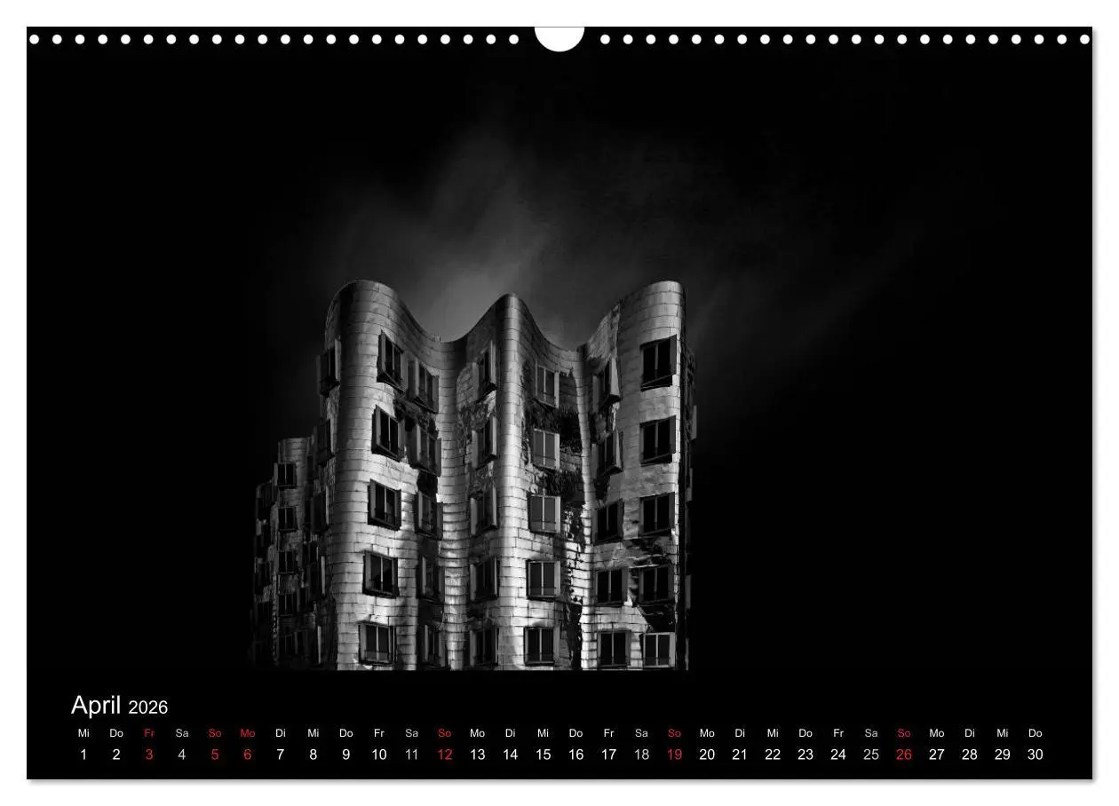 Bild: 9783516212914 | Black-Schwarz-Noir 2026 (Wandkalender 2026 DIN A3 quer), CALVENDO...