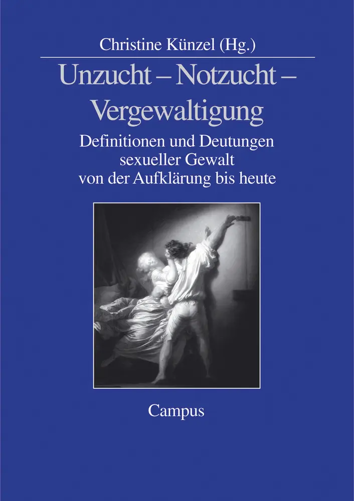 Cover: 9783593372914 | Unzucht - Notzucht - Vergewaltigung | Christine Künzel | Taschenbuch