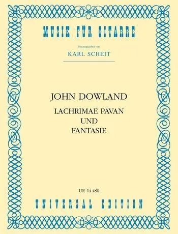 Cover: 9783702402914 | Lachrimae Pavan und Fantasie | Gitarre. Partitur. | Karl Scheit | Buch