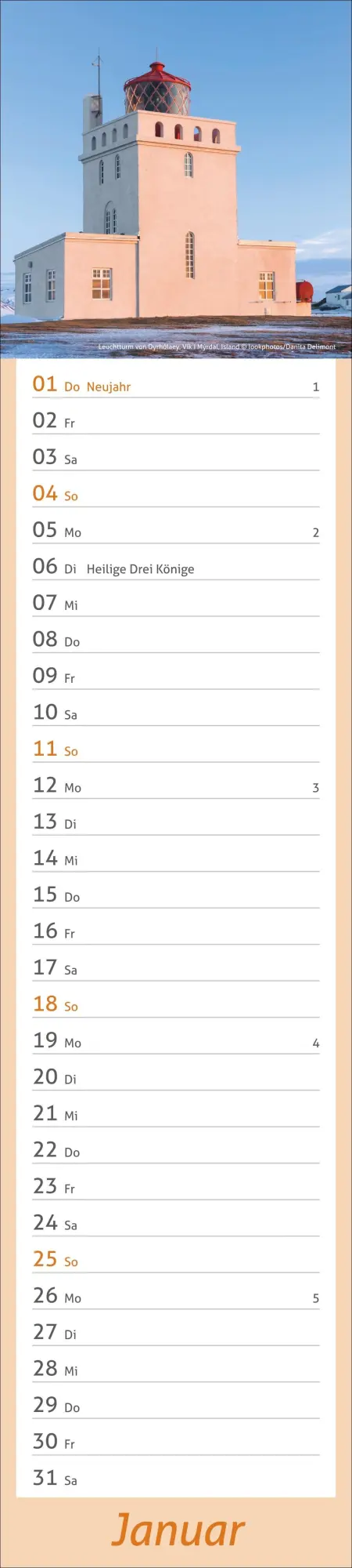 Bild: 9783756412914 | times&amp;more Leuchttürme Langplaner 2026 | Heye | Kalender | 13 S.