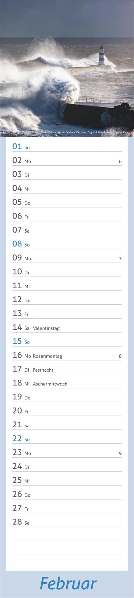 Bild: 9783756412914 | times&amp;more Leuchttürme Langplaner 2026 | Heye | Kalender | 13 S.