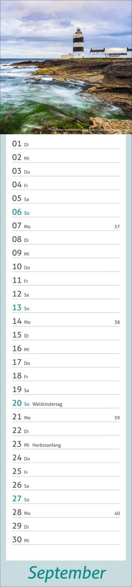 Bild: 9783756412914 | times&amp;more Leuchttürme Langplaner 2026 | Heye | Kalender | 13 S.