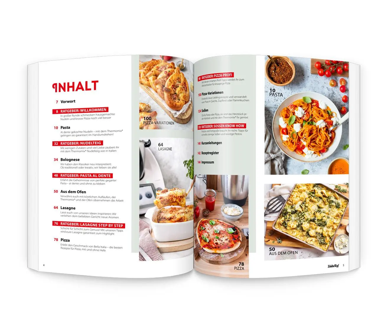 Bild: 9783964172914 | mein ZauberTopf Einfach lecker! Pizza und Pasta | Redaktion ZauberTopf